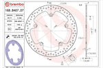 BREMBO SERIE ORO(ブレンボ セリエオロ) | セリエオロ ブレーキディスク リジット | 168B407D7