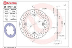 BREMBO SERIE ORO(ブレンボ セリエオロ) | セリエオロ ブレーキディスク リジット | 68B407E3