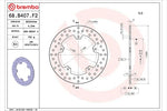 BREMBO SERIE ORO(ブレンボ セリエオロ) | セリエオロ ブレーキディスク リジット | 68B407F2