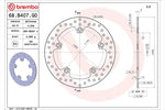 BREMBO SERIE ORO(ブレンボ セリエオロ) | セリエオロ ブレーキディスク リジット | 68B407G0