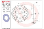 BREMBO SERIE ORO(ブレンボ セリエオロ) | セリエオロ ブレーキディスク リジット | 68B407G8