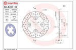 BREMBO SERIE ORO(ブレンボ セリエオロ) | セリエオロ ブレーキディスク リジット | 68B407H6