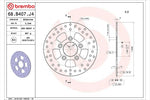 BREMBO SERIE ORO(ブレンボ セリエオロ) | セリエオロ ブレーキディスク リジット | 68B407J4