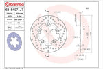 BREMBO SERIE ORO(ブレンボ セリエオロ) | セリエオロ ブレーキディスク リジット | 68B407J7