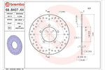BREMBO SERIE ORO(ブレンボ セリエオロ) | セリエオロ ブレーキディスク リジット | 68B407K4