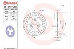 BREMBO SERIE ORO(ブレンボ セリエオロ) | セリエオロ ブレーキディスク リジット | 68B407M2
