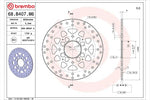 BREMBO SERIE ORO(ブレンボ セリエオロ) | セリエオロ ブレーキディスク リジット | 68B407M6