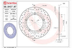 BREMBO SERIE ORO(ブレンボ セリエオロ) | セリエオロ ブレーキディスク リジット | 68B407M7