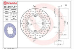 BREMBO SERIE ORO(ブレンボ セリエオロ) | セリエオロ ブレーキディスク リジット | 68B407P7