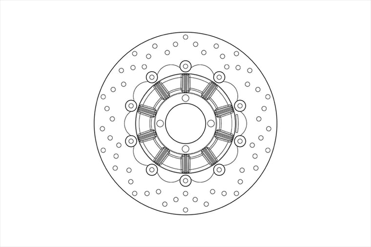 BREMBO SERIE ORO(ブレンボ セリエオロ) | セリエオロ ブレーキディスク セミフローティング | 78B40816