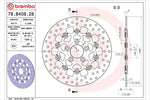 BREMBO SERIE ORO(ブレンボ セリエオロ) | セリエオロ ブレーキディスク セミフローティング | 78B40828