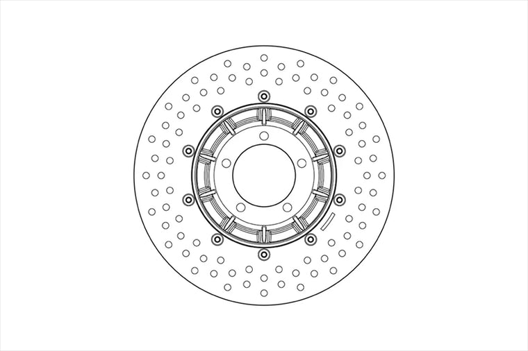 BREMBO SERIE ORO(ブレンボ セリエオロ) | セリエオロ ブレーキディスク セミフローティング | 178B40836