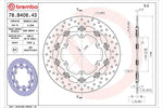 BREMBO SERIE ORO(ブレンボ セリエオロ) | セリエオロ ブレーキディスク セミフローティング | 78B40843
