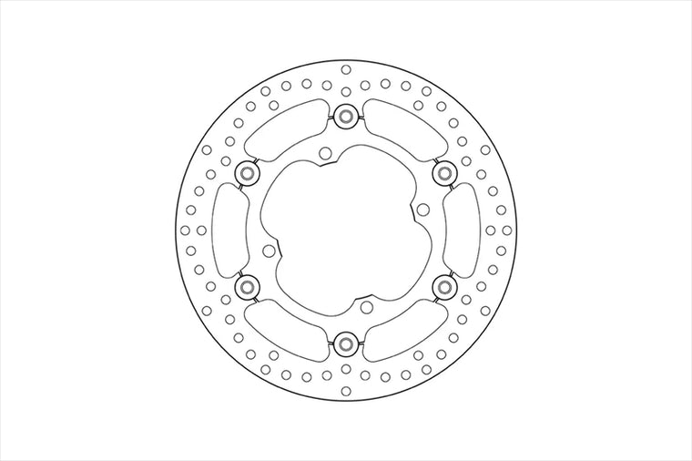 BREMBO SERIE ORO(ブレンボ セリエオロ) | セリエオロ ブレーキディスク セミフローティング | 78B40844