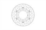 BREMBO SERIE ORO(ブレンボ セリエオロ) | セリエオロ ブレーキディスク セミフローティング | 78B40846