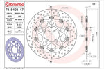 BREMBO SERIE ORO(ブレンボ セリエオロ) | セリエオロ ブレーキディスク セミフローティング | 78B40847