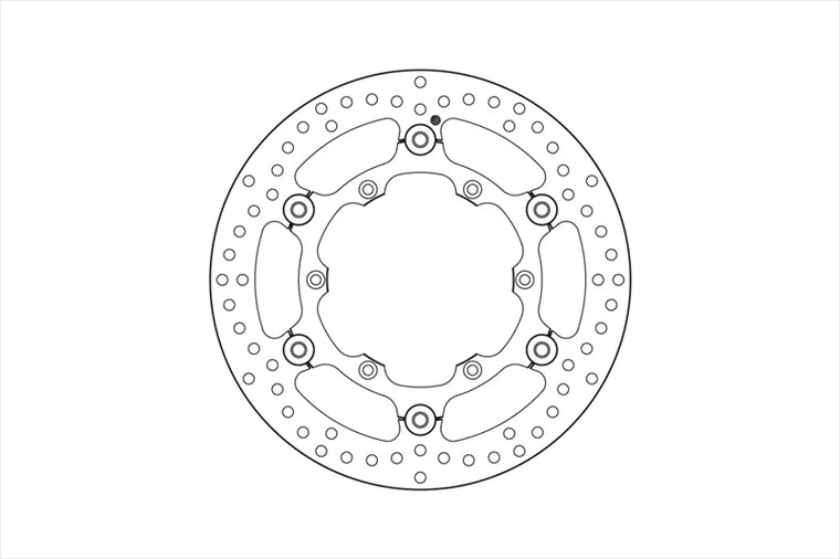 BREMBO SERIE ORO(ブレンボ セリエオロ) | セリエオロ ブレーキディスク セミフローティング | 78B40848