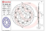 BREMBO SERIE ORO(ブレンボ セリエオロ) | セリエオロ ブレーキディスク セミフローティング | 78B40862