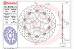 BREMBO SERIE ORO(ブレンボ セリエオロ) | セリエオロ ブレーキディスク セミフローティング | 78B40875