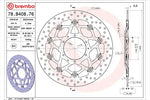 BREMBO SERIE ORO(ブレンボ セリエオロ) | セリエオロ ブレーキディスク セミフローティング | 78B40876