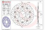 BREMBO SERIE ORO(ブレンボ セリエオロ) | セリエオロ ブレーキディスク セミフローティング | 78B40877