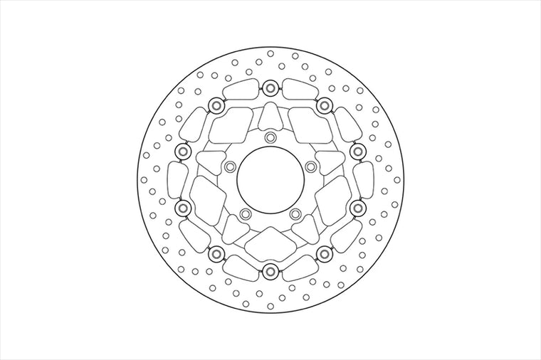 BREMBO SERIE ORO(ブレンボ セリエオロ) | セリエオロ ブレーキディスク セミフローティング | 78B40889