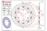BREMBO SERIE ORO(ブレンボ セリエオロ) | セリエオロ ブレーキディスク セミフローティング | 78B40894