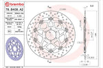BREMBO SERIE ORO(ブレンボ セリエオロ) | セリエオロ ブレーキディスク セミフローティング | 78B408A2