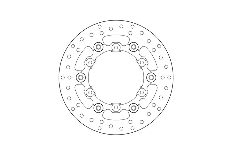 BREMBO SERIE ORO(ブレンボ セリエオロ) | セリエオロ ブレーキディスク セミフローティング | 78B408A9