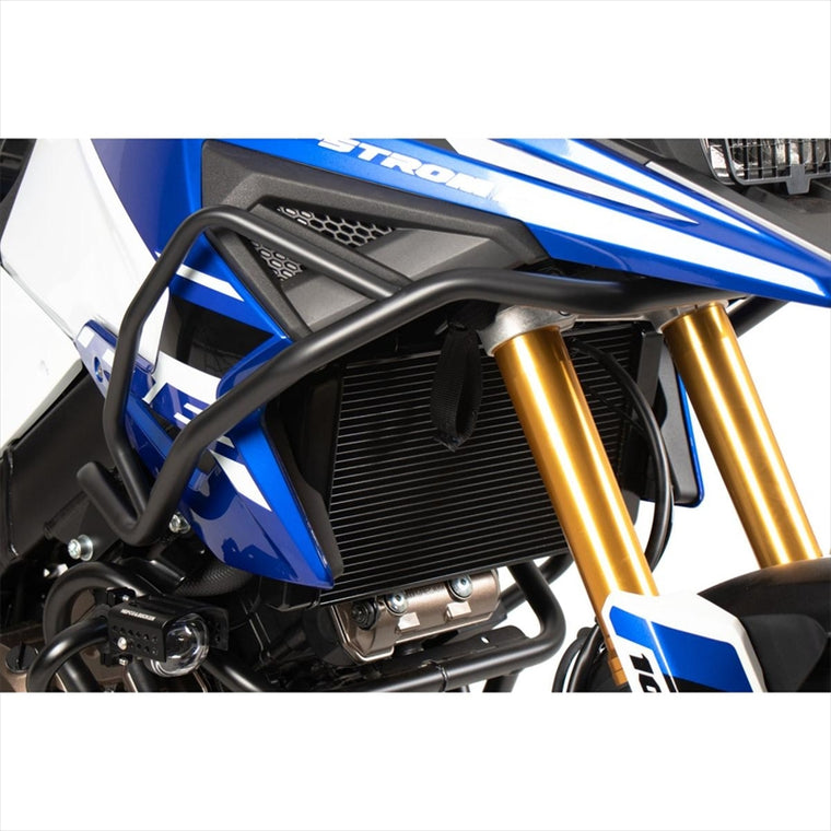 HEPCO&BECKER(ヘプコアンドベッカー) | タンクガード ブラック | 5023549 00 01 | V-Strom1050/XT 20-22/V-Strom1050DE 23-25