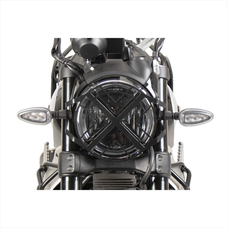 HEPCO&BECKER(ヘプコアンドベッカー) | ヘッドライトグリル ブラック | 7007654 00 01 | Scrambler800 Icon/Nightshift/Full Throttle 23-25