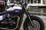 MOTONE CUSTOMS(モートーン)｜フロントフェンダー SCOOP グロスブラック｜MTE205