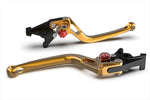 【エルエスエル】BOWレバー ゴールド/レッド BONNEVILLE T100 01-15/SCRAMBLER 06-15/THRUXTON 900 05-18 200B-L26RGORT