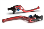 【エルエスエル】BOWレバー レッド/ブルー BONNEVILLE T100 01-15/SCRAMBLER 06-15/THRUXTON 900 05-18 200B-L26RRTBL