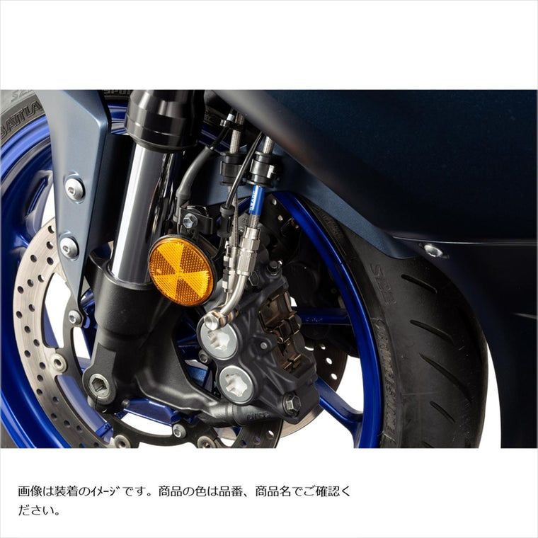 SWAGE-LINE PRO(スウェッジラインプロ) | Fホースキット バイピース ステンB/クリア | BTP382FB | YZF-R7 22-25