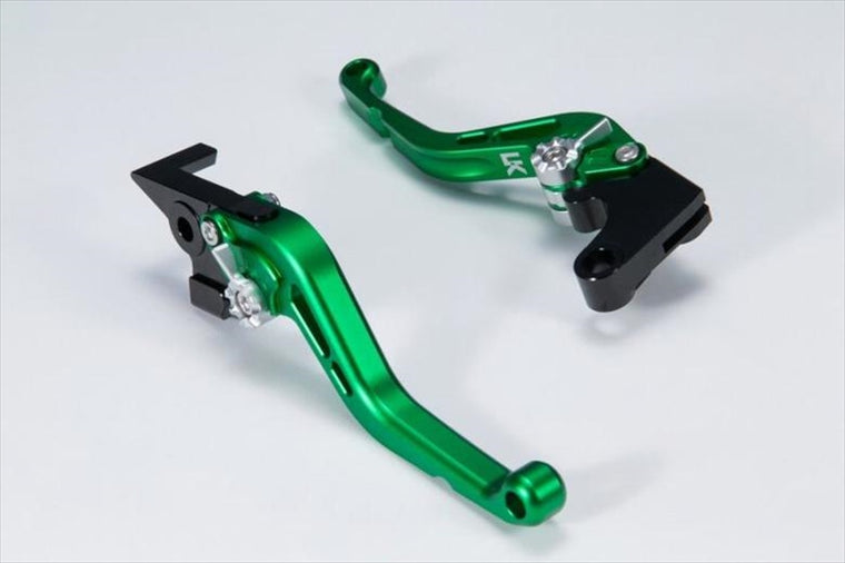 U-KANAYA(ユーカナヤ) | レバーセット STD/ショート GN/OR | SU061-035-0217 | (ツヤケシ) GSX-8S 23/GSX-8R