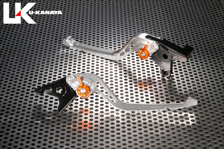 U-KANAYA(ユーカナヤ) | レバーセット GPタイプ/ロング SV/GD | SU061-035-0503 | GSX-8S 23/GSX-8R