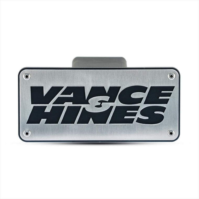 【バンスアンドハインズ】プレミアム トレーラーヒッチカバー ブラッシュド(シルバー) トレーラーヒッチ 2インチレシーバー 21942