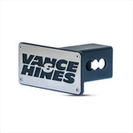 【バンスアンドハインズ】プレミアム トレーラーヒッチカバー ブラッシュド(シルバー) トレーラーヒッチ 2インチレシーバー 21942