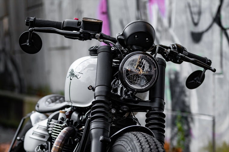 MOTONE CUSTOMS(モートーン)｜フォークシュラウド ウインカーステー SPATZ M8/M10/純正用｜MMU615