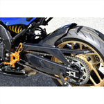 バイクパーツ 外装<br>マジカルレーシング リアフェンダー/綾織カーボン製<br>001-XSR922-500A 4550255966492<br>XSR900 22-<br>