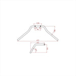 エフェックス｜スーパーバーDaytona スチールBLK｜EBX1207SK-5SET