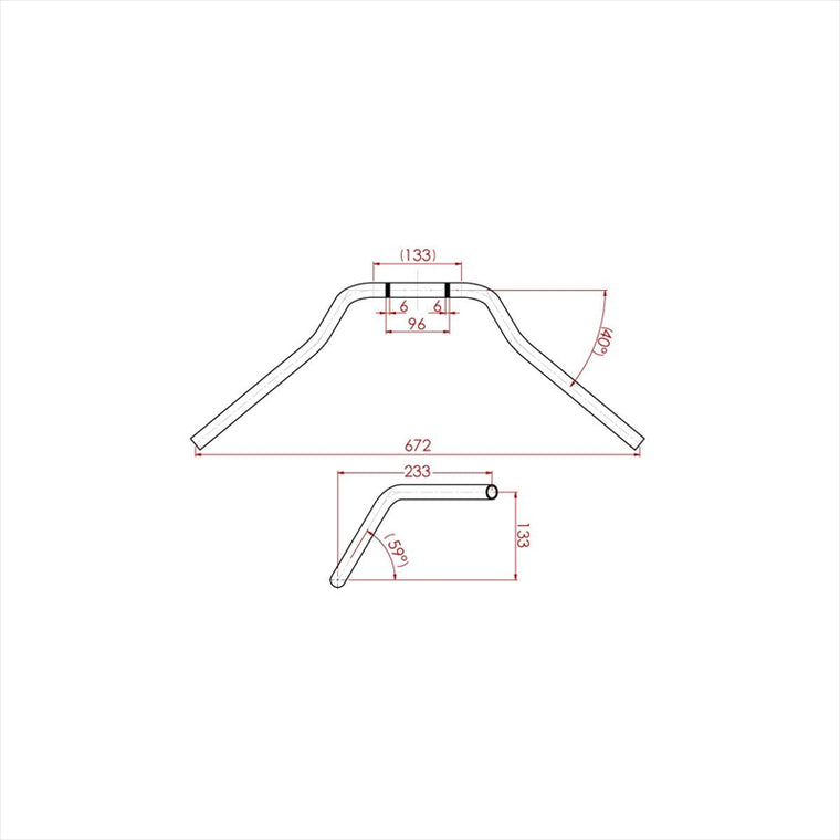 エフェックス｜スーパーバーDaytona スチールBLK｜EBX1207SK-5SET