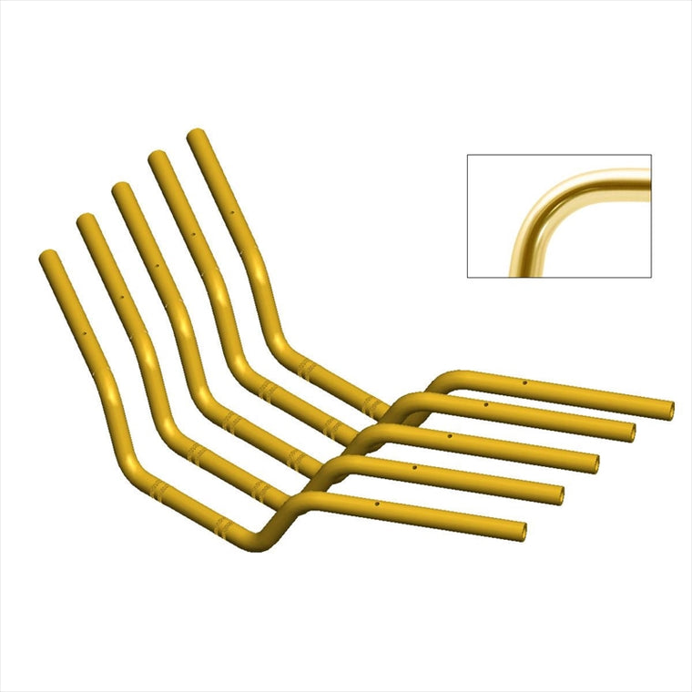 EFFEX(エフェックス) | イージーフィットバーPlus Sゴールド | PBH547G-5SET | V-STROM650/XT 13-20 (5本セット品)