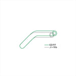 EFFEX(エフェックス) | イージーフィットバー シルバー | EBF352S-5SET | MT-07/ABS 14-17 (5本セット品)