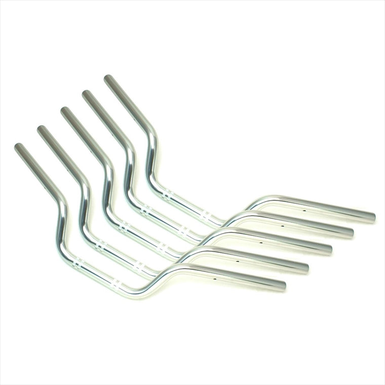 EFFEX(エフェックス) | イージーフィットバー シルバー | EBF733S-5SET | ER6n/f 09-11 ER4n/Ninja400R 10-13 (5本セット品)