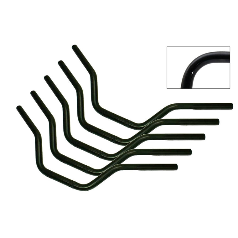 エフェックス｜EZ FIT BAR 70mmバック ブラック｜EHD102-70B-5SET