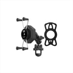 RAM MOUNTS(ラムマウント)防振Xグリップ M ＆U字クランプベースセット ショートアーム φ12.7-31.75mm対応 1インチボール Vibe-Safe RAM-B-149ZA-UN10-462