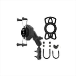 RAM MOUNTS(ラムマウント)防振Xグリップ M ＆マスターシリンダークランプセット 標準アーム U字ボルト付 1インチボール Vibe-Safe RAM-B-174-UN10-462