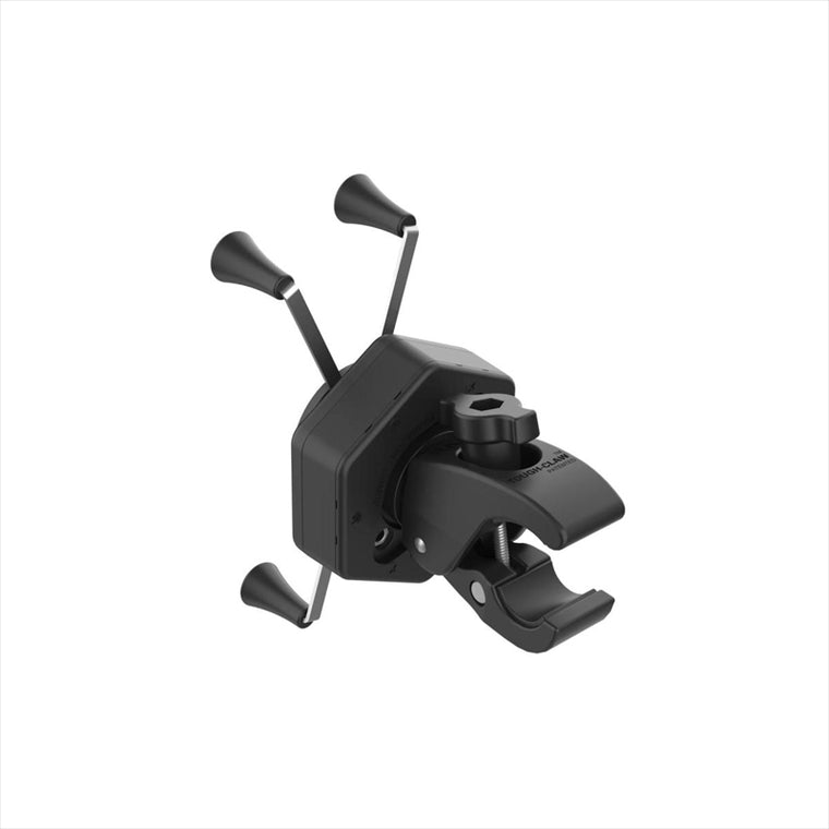 RAM MOUNTS(ラムマウント)防振Xグリップ M ＆タフクロー S セット φ15.9-28.9mm対応 一体式 Vibe-Safe RAM-HOL-UN10-462-400